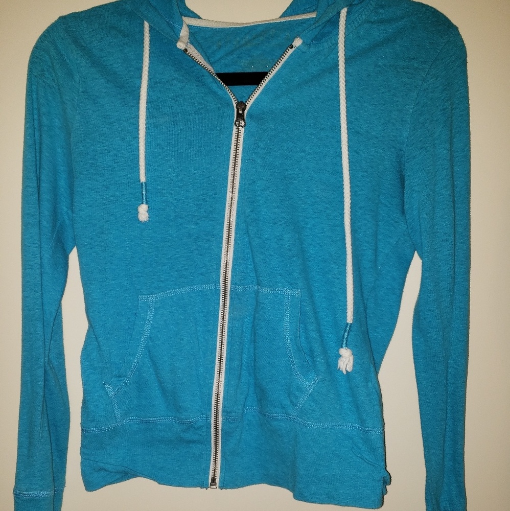 Aero lightweight zip up hoodie